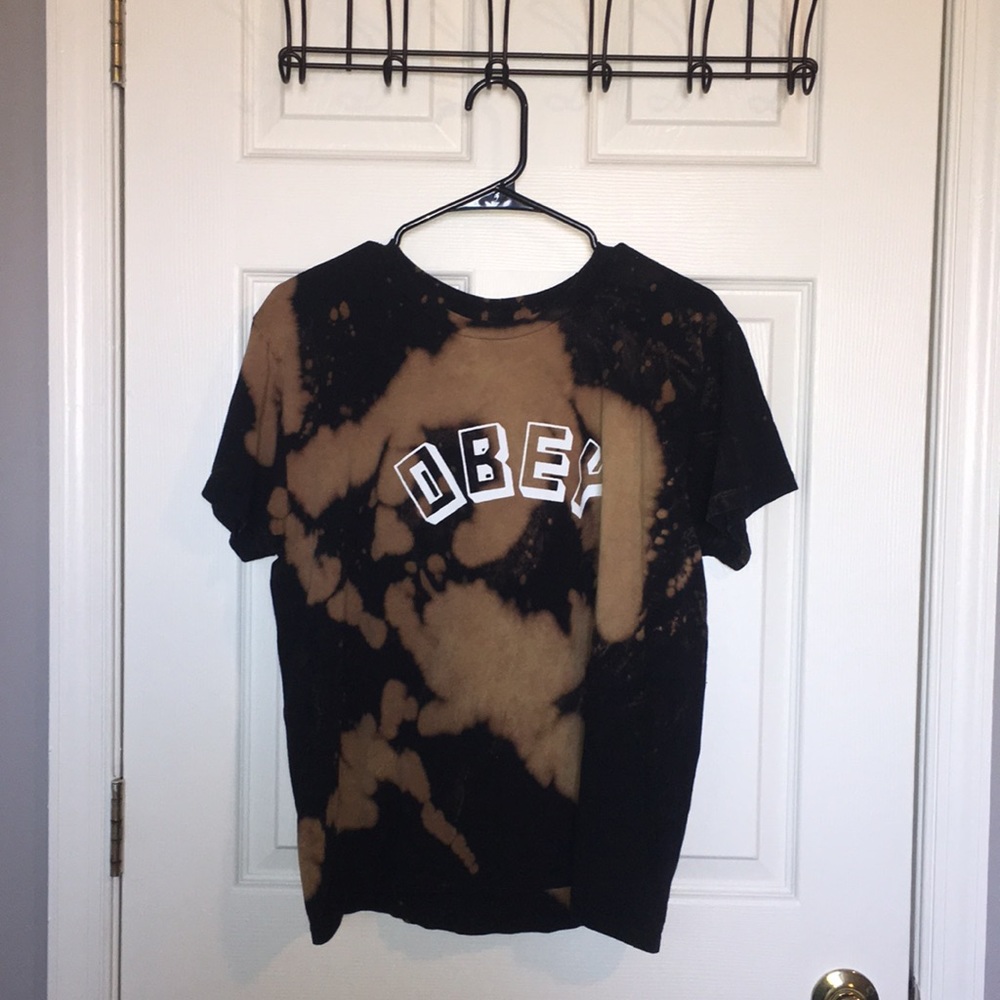 Black tie dye top